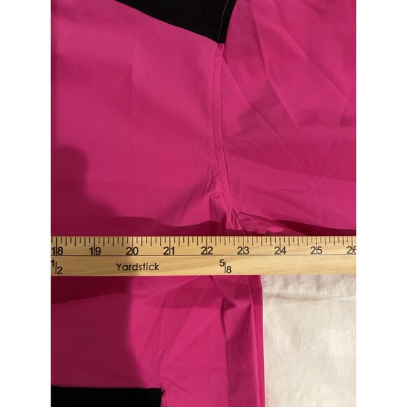 NEW Isabella Full Zip Activewear Jacket Pink Black Long Sleeve XL Zip Pockets - Picture 14 of 16